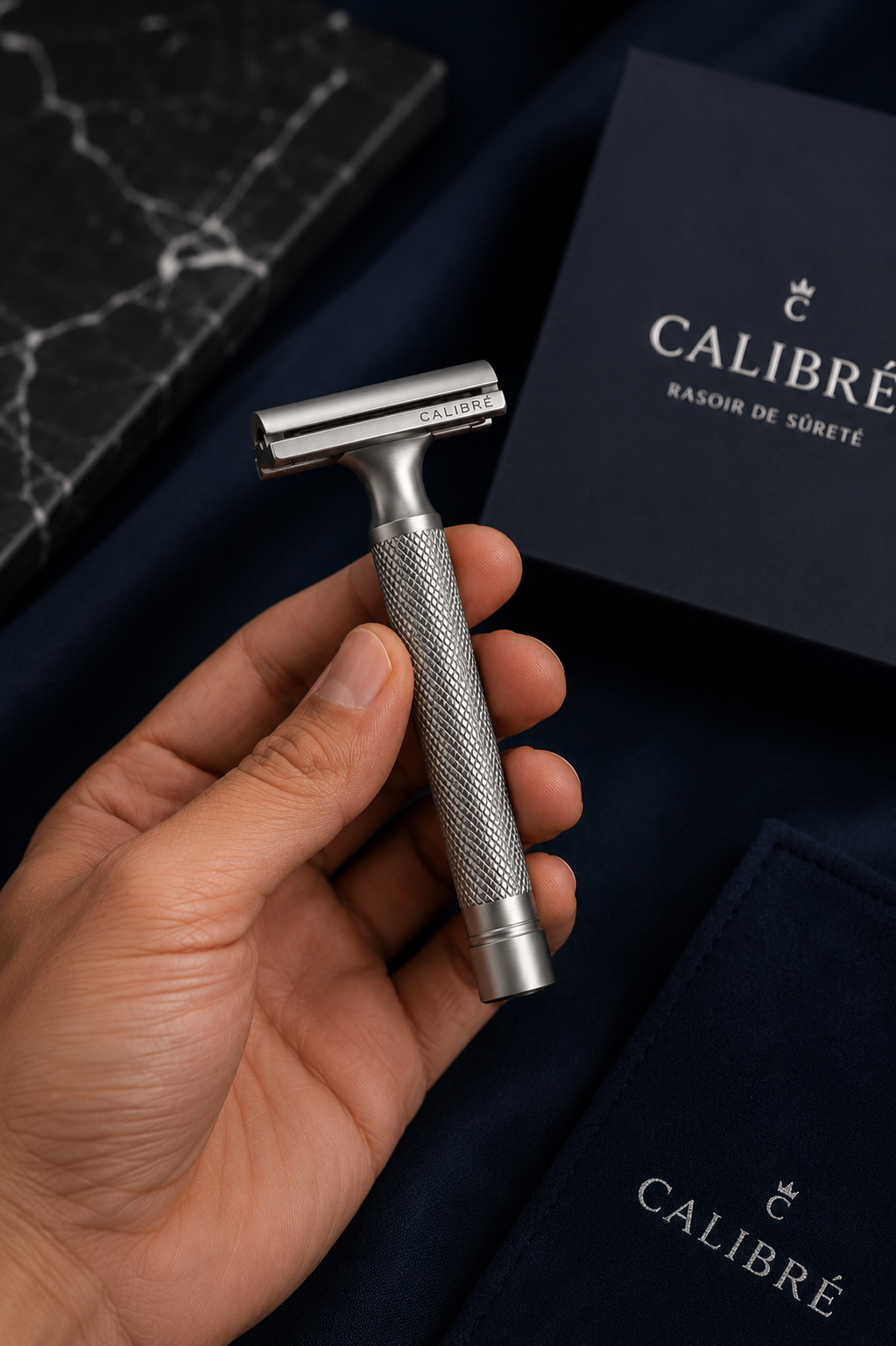 Rasoir de Sûreté CALIBRÉ® | Rasage de Précision Sans Irritation