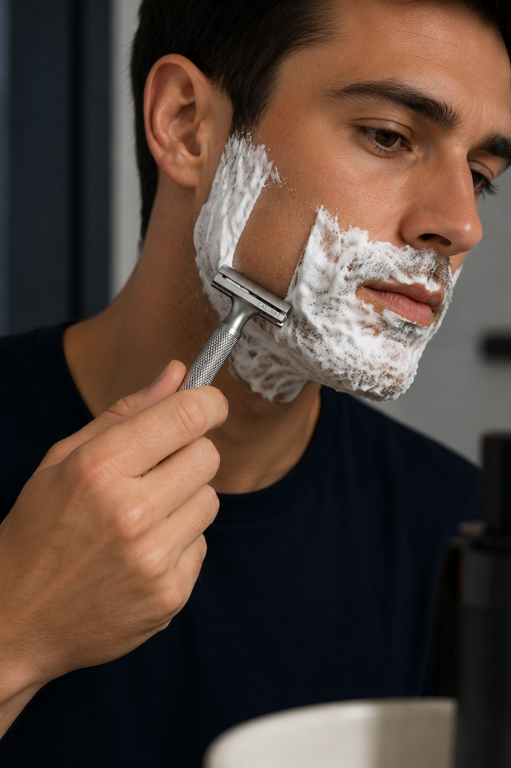 Rasoir de Sûreté CALIBRÉ® | Rasage de Précision Sans Irritation
