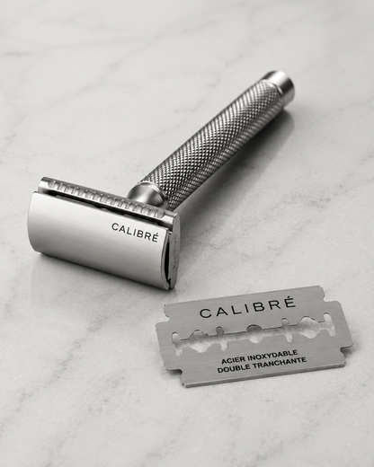 Rasoir de Sûreté CALIBRÉ® | Rasage de Précision Sans Irritation