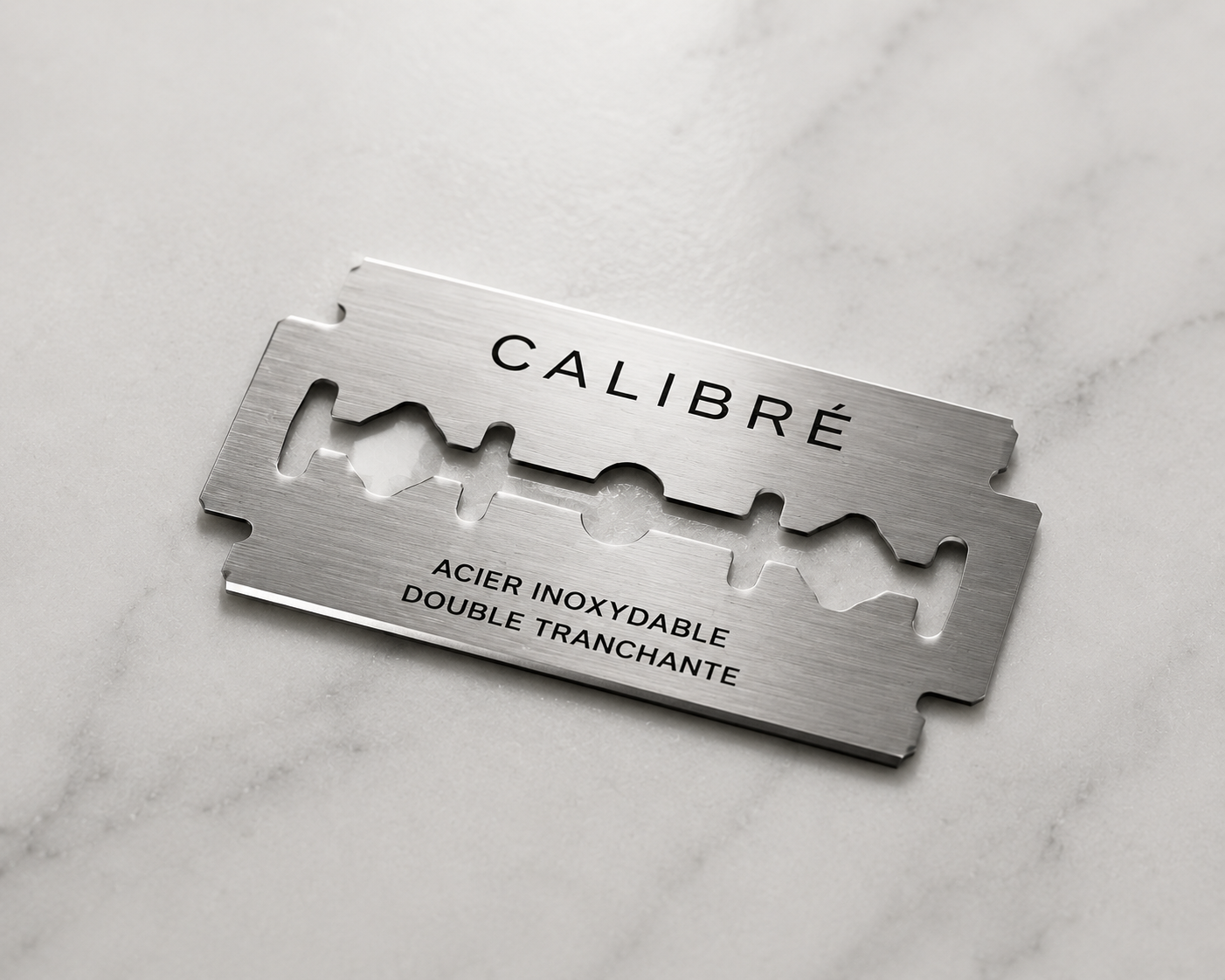 Pack de 100 Lames CALIBRÉ® | Lames Double Tranchant Premium